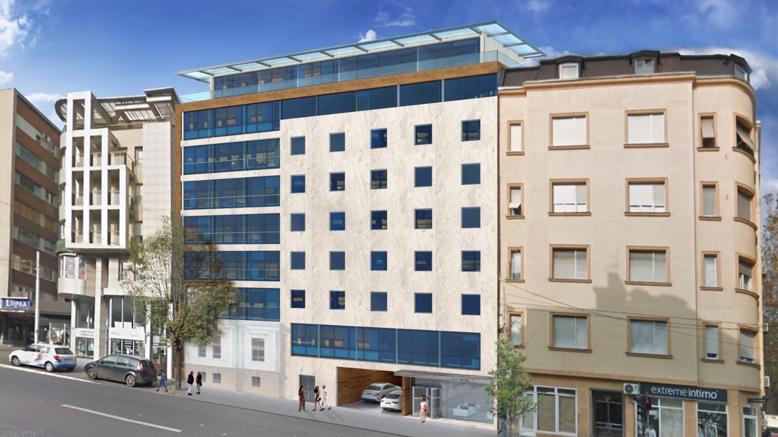 Central Point Hotel Beograd Eksteriør billede